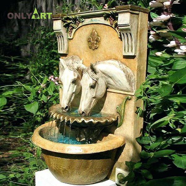 horse head water fountain